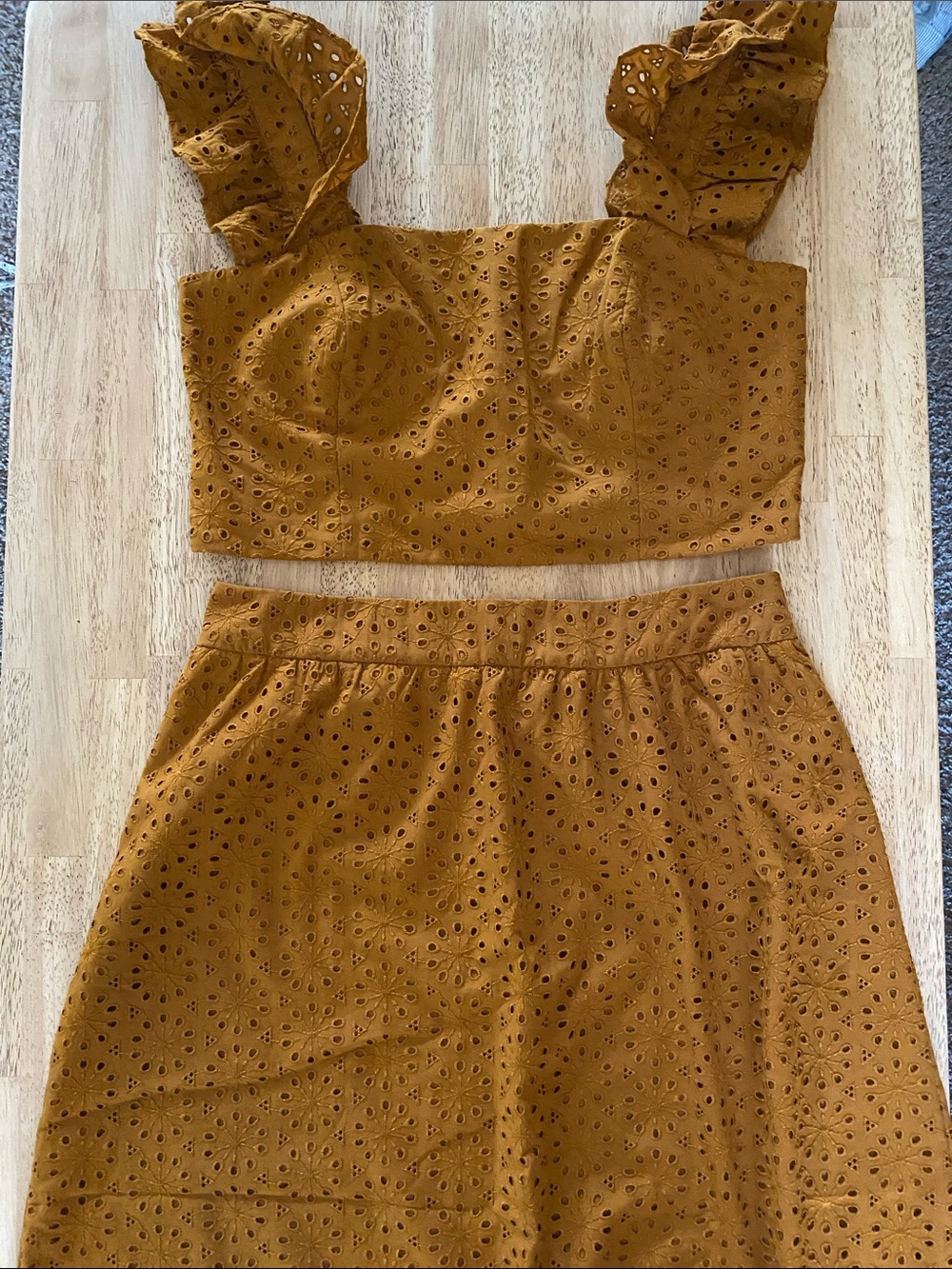 Lilly Pulitzer - Lolina Midi Set Eyelet - Toffee